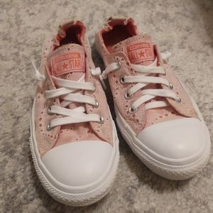 Converse All Star Shoreline Eyelet in pink